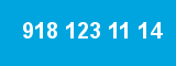 918 123 11 14 918 123 11 14
